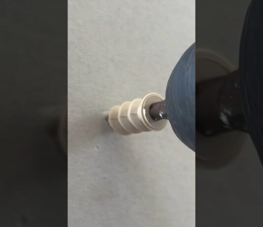How EZ Ancor Drywall Anchors Work | Behind the Scenes Drywall Screws #diy #screw #drywall