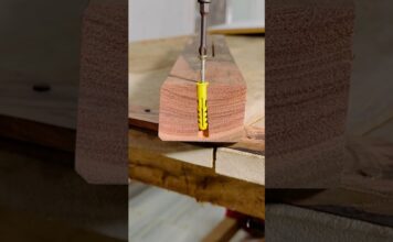 This is how plastic wall anchors(wall plugs) works #diy