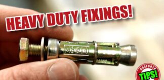 How to fix REALLY HEAVY things to walls? Meet the WALL BOLT!