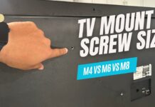 What Screw Size do You Need to Mount Your TV on the Wall