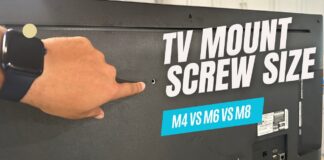 What Screw Size do You Need to Mount Your TV on the Wall
