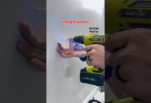 How To Install Drywall Anchors #shorts